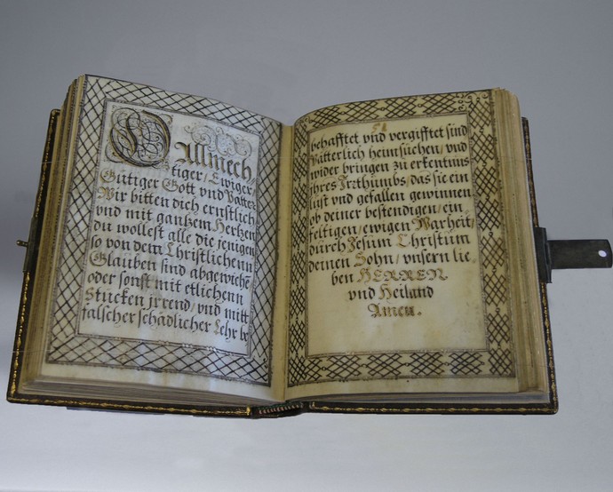 Gebetbuch einer Äbtissin aus dem Oldenburgischen, um 1600