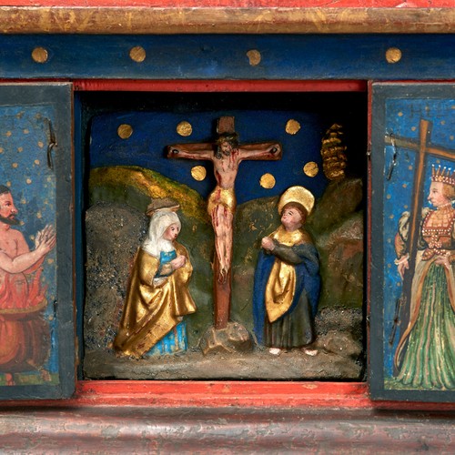 Kleiner Reisealtar aus der Dauerausstellung von 1549.